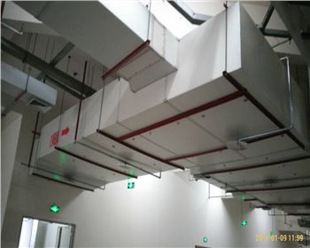 酚醛風(fēng)管安裝成品2
